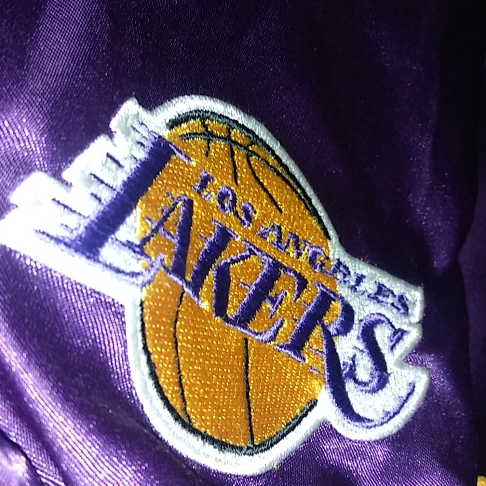 Rare* Mitchell & Ness Lakers Hardwood Classics - Picture 8 of 13